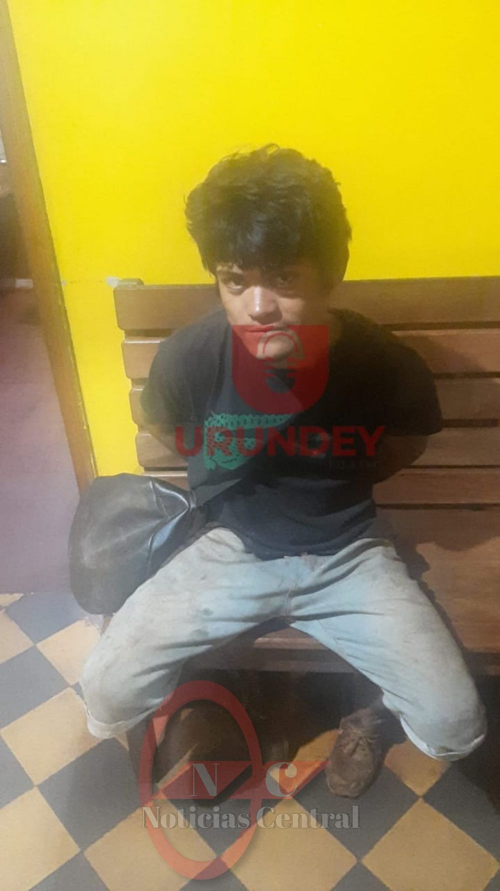 Joven cayó tras persecución luego de robar una motocicleta