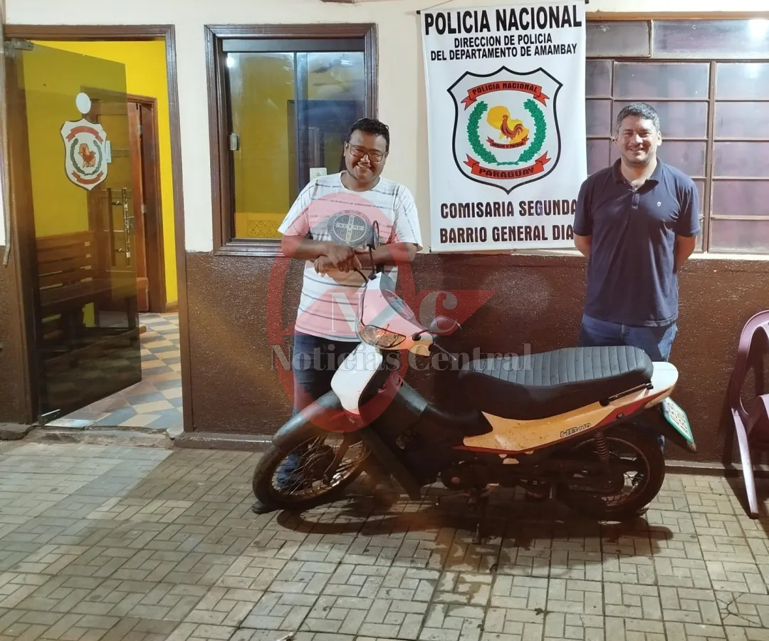 Radialista recupera su moto gracias a rastreo satelital
