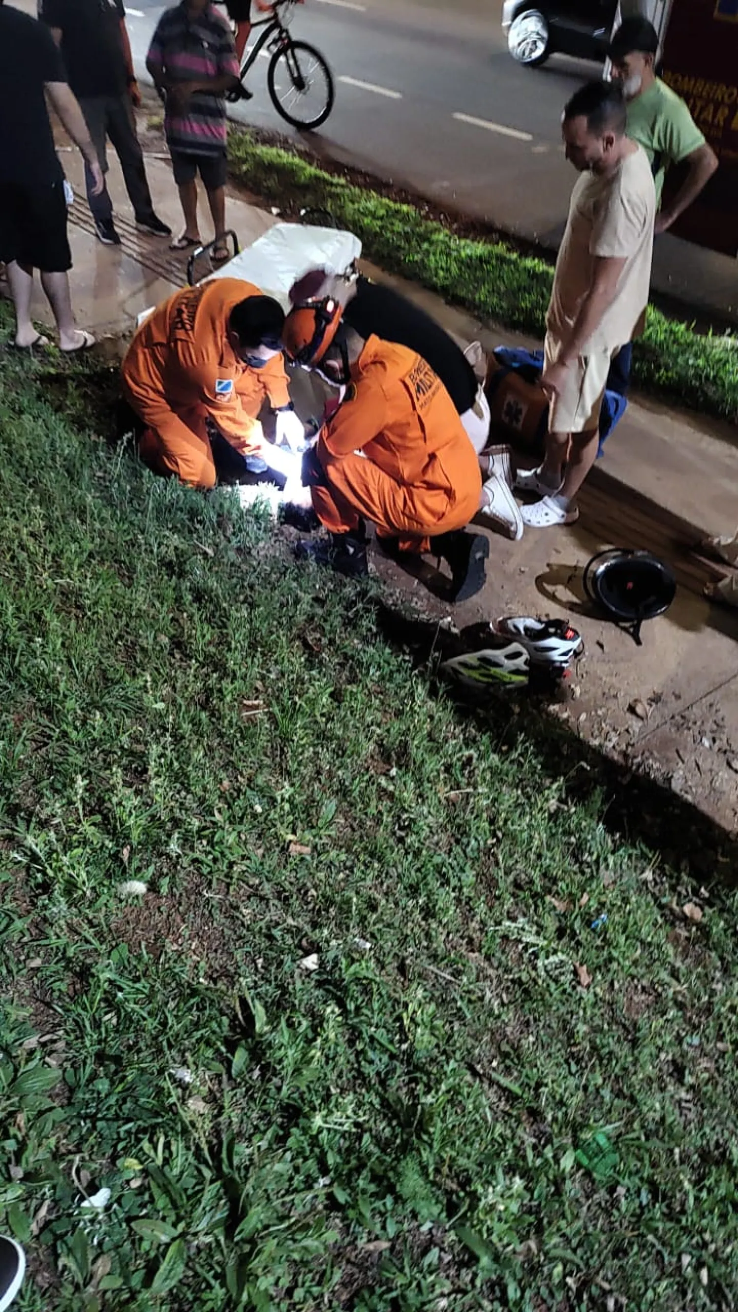 Ciclista es ejecutado a tiros en la Avenida Brasil, en Ponta Porã