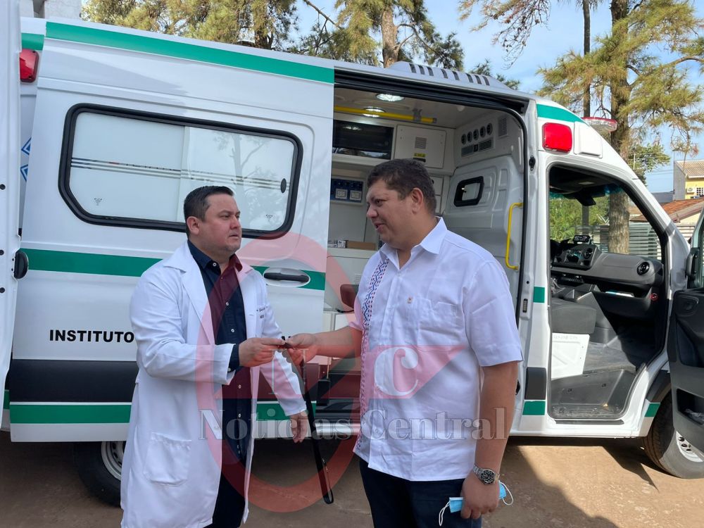 IPS de Pedro Juan recibió nueva ambulancia 