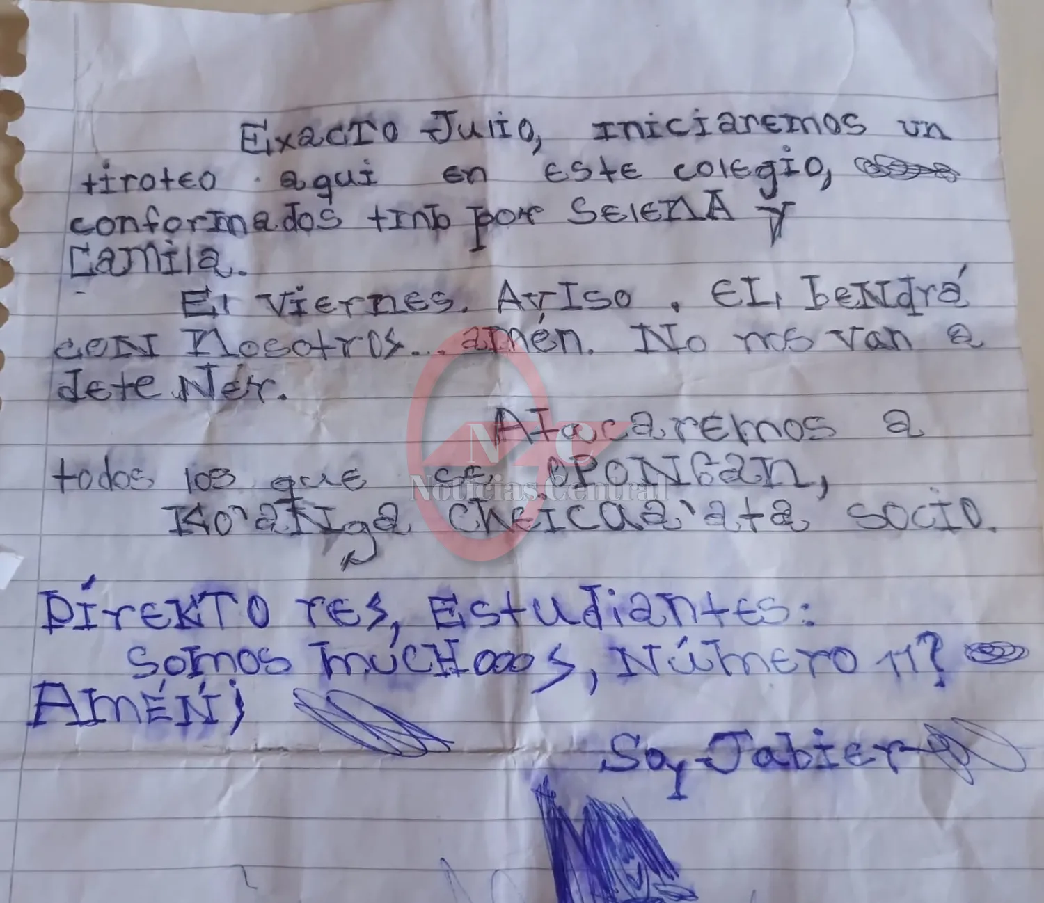 Amenaza en colegio salesiano de Concepción desata investigación policial