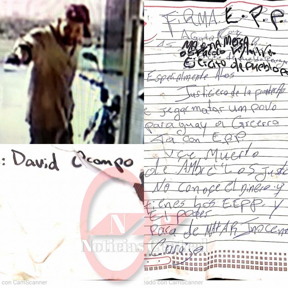 Dejaron carta supuestamente del EPP para los Justicieros en una emisora radial 