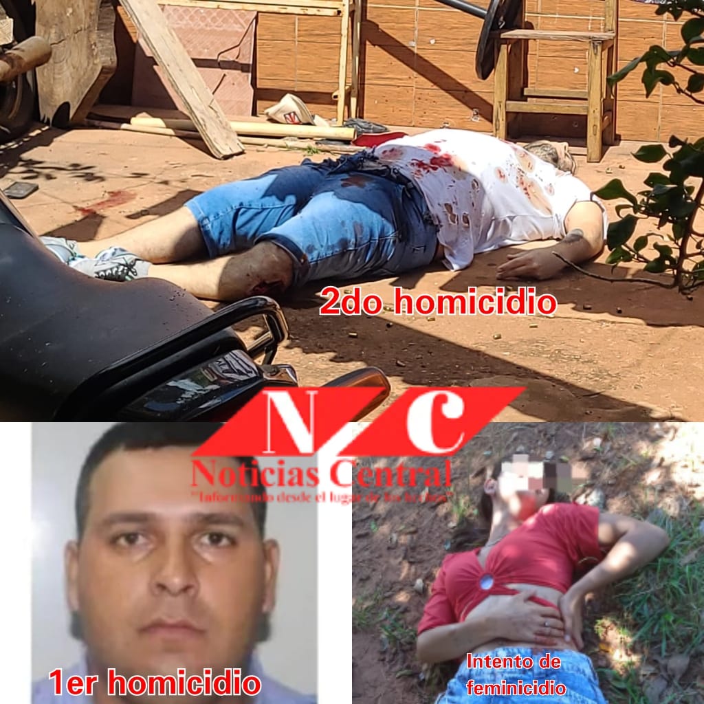 Dos sicariatos y un intento de feminicidio cerraron el domingo en Amambay
