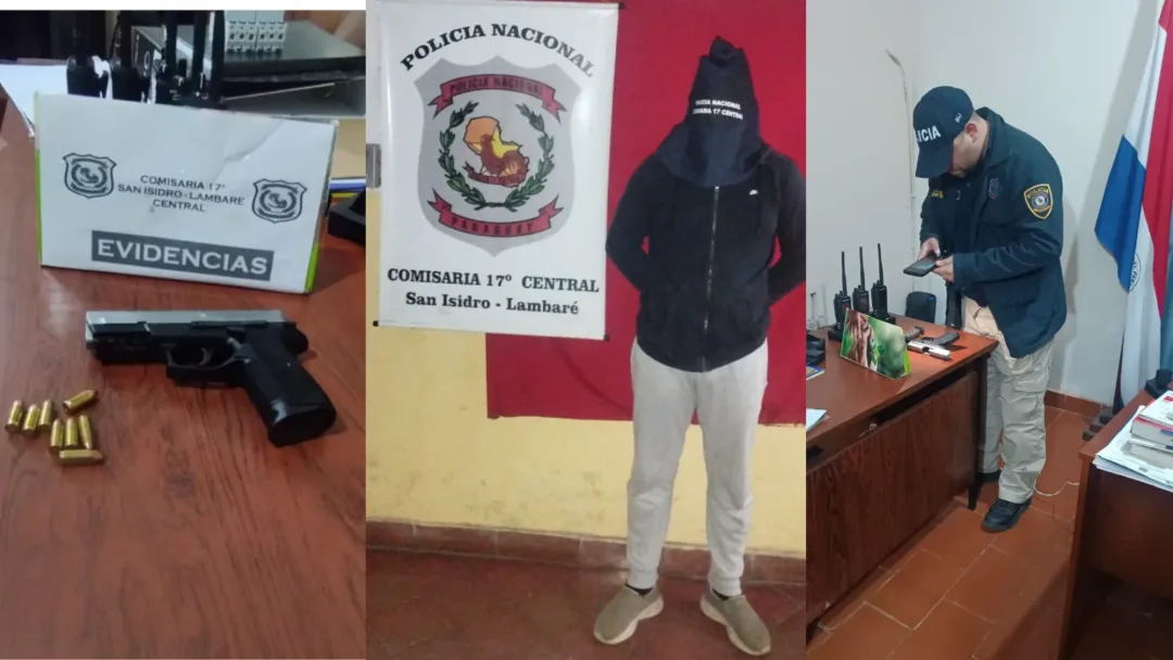 Indignación en Lambaré! Exviceministro termina esposado tras defender su casa de un ladrón con frondoso prontuario