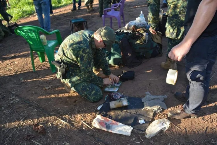 Siguen operaciones en Amambay para buscar a miembros del EPP, entre los cuales habría heridos