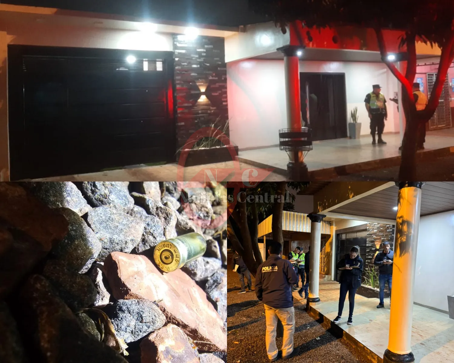 Ataque a balazos contra la vivienda de un exfuncionario de casa de cambios en Pedro Juan Caballero