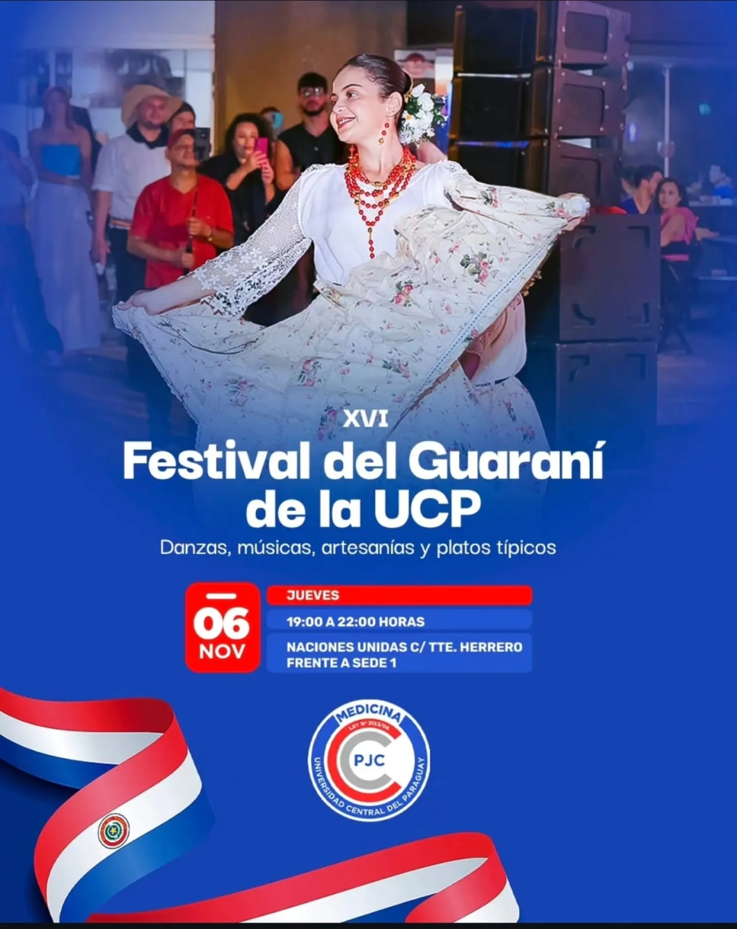 UCP invita al XVI Festival del Guaraní con sabor a tradición en Pedro Juan Caballero