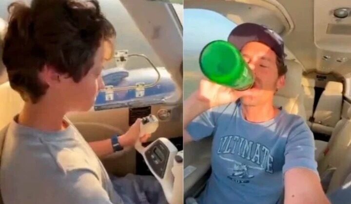 Fatal accidente aéreo en Brasil: el padre bebía cerveza, su hijo comandaba la nave