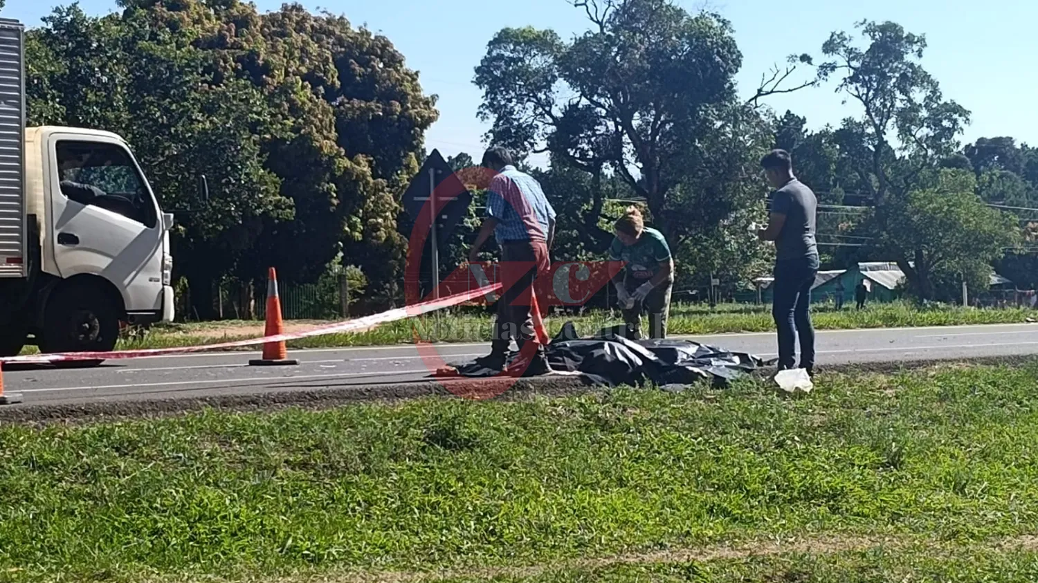 Caaguazú: Mujer fallece tras ser arrollada por dos camionetas en la Ruta PY02