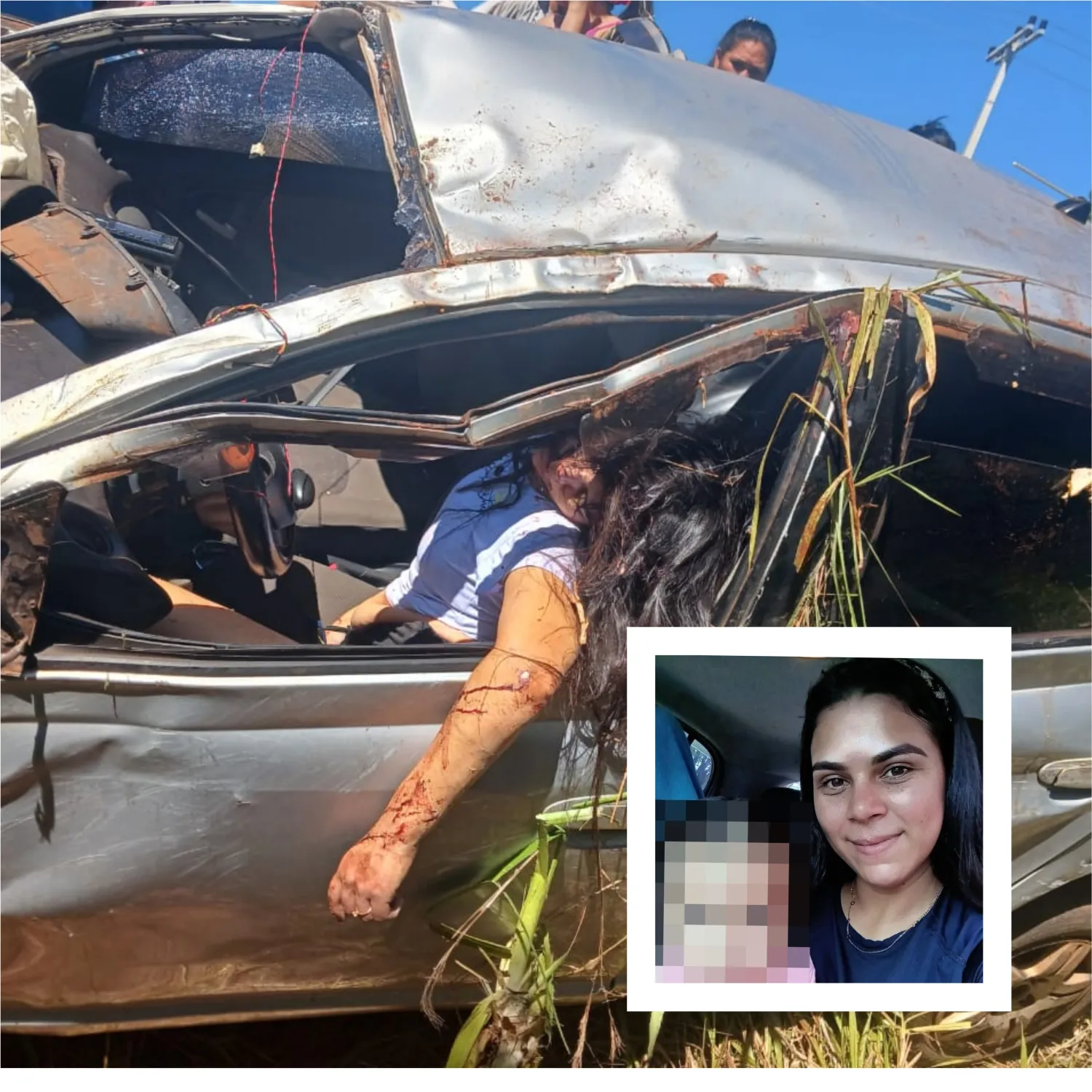 Madre y su hija de 2 años mueren en un accidente sobre la Ruta PY13