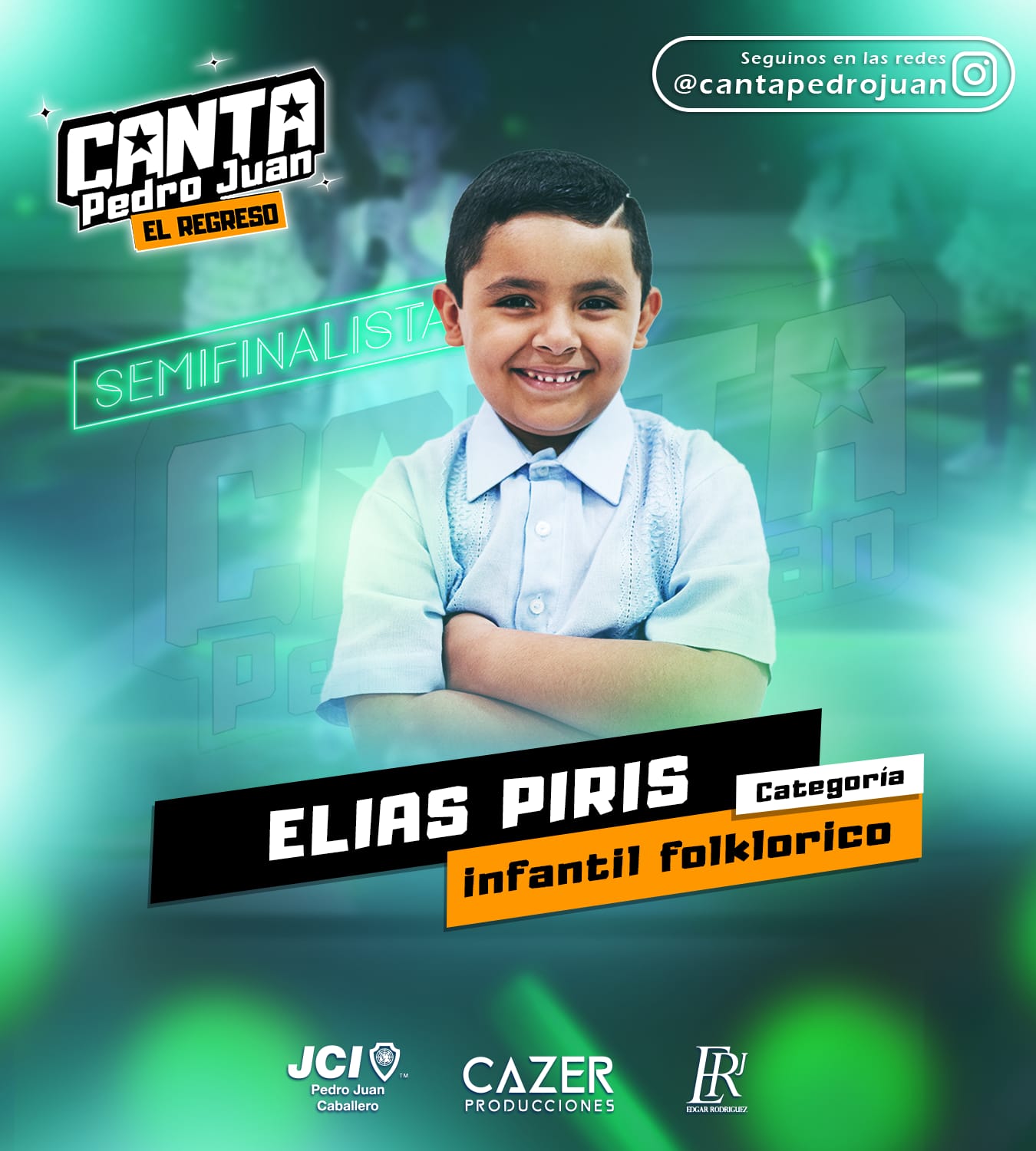 Elias, el pequeño que "canta y encanta"