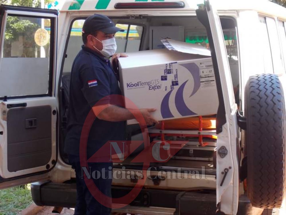 Llega la segunda dosis de vacuna en Amambay 