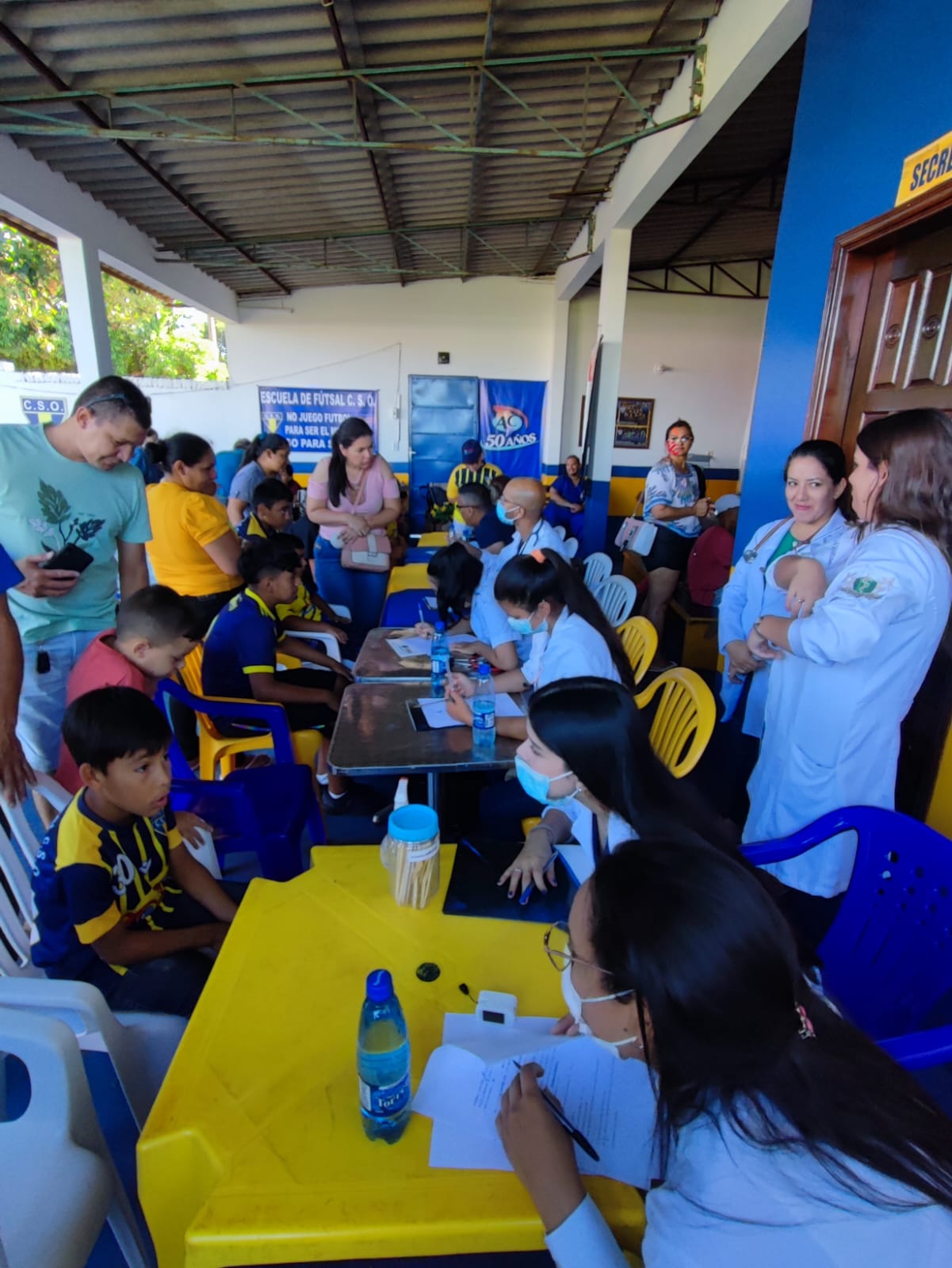 UCP en Acción: Inspección médica preventiva a plantel del Sportivo Obrero