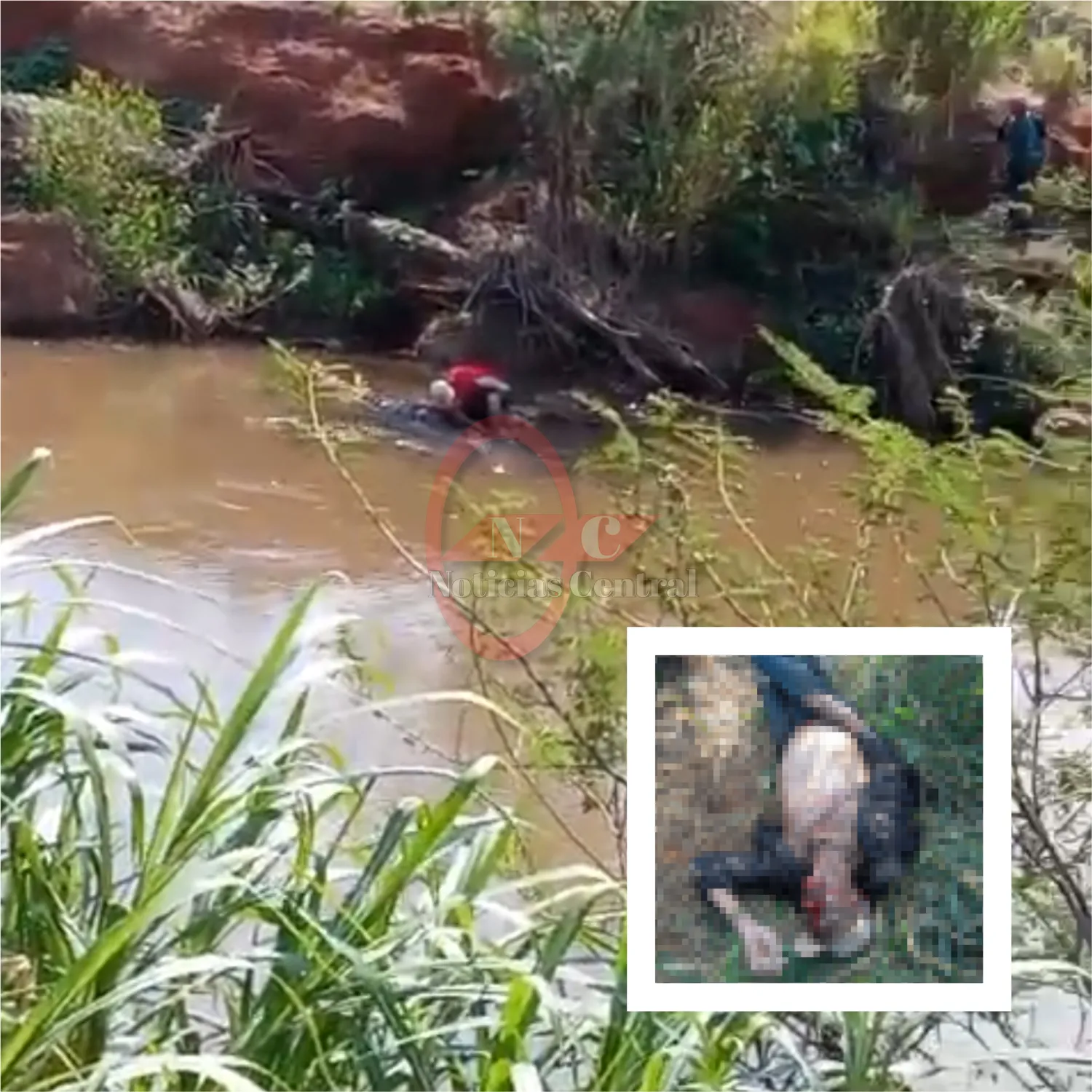 Hallan sin vida a septuagenario tras caer de una balsa comunitaria en Cerro Corá