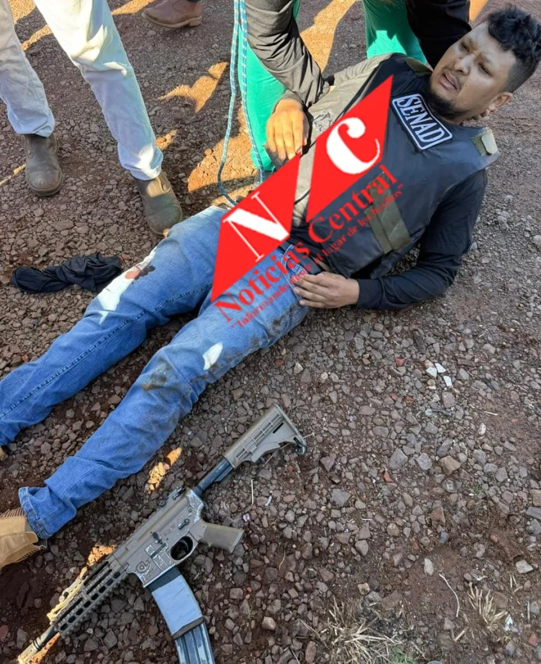 Supuesto sicario herido en enfrentamiento ya está recluido en la Penitenciaría Regional