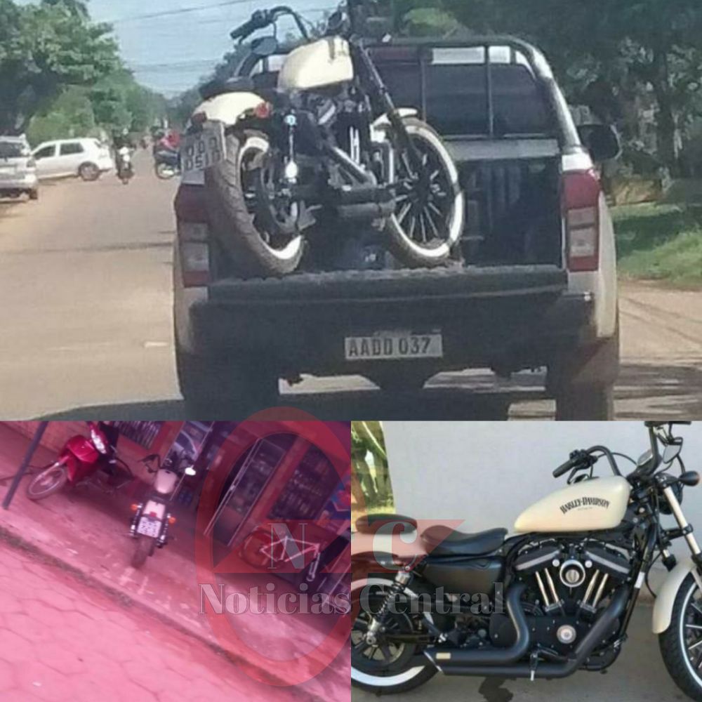 Motocicleta robada en Ponta Porã fue recuperada en Concepción 