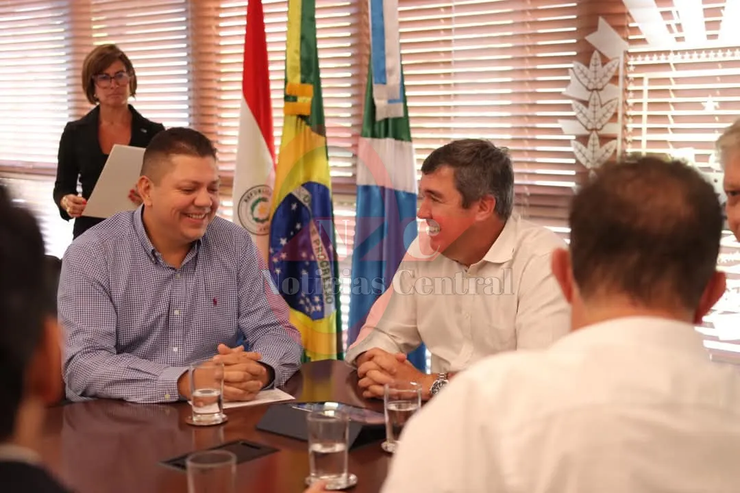 Juancho refuerza alianza en la frontera con Gobernador de Mato Grosso do Sul 