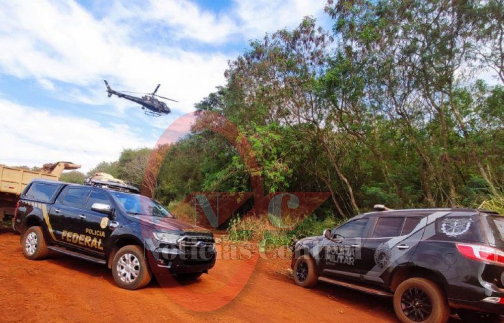 En gran operativo destruyen 15 puertos clandestinos del lago Itaipú