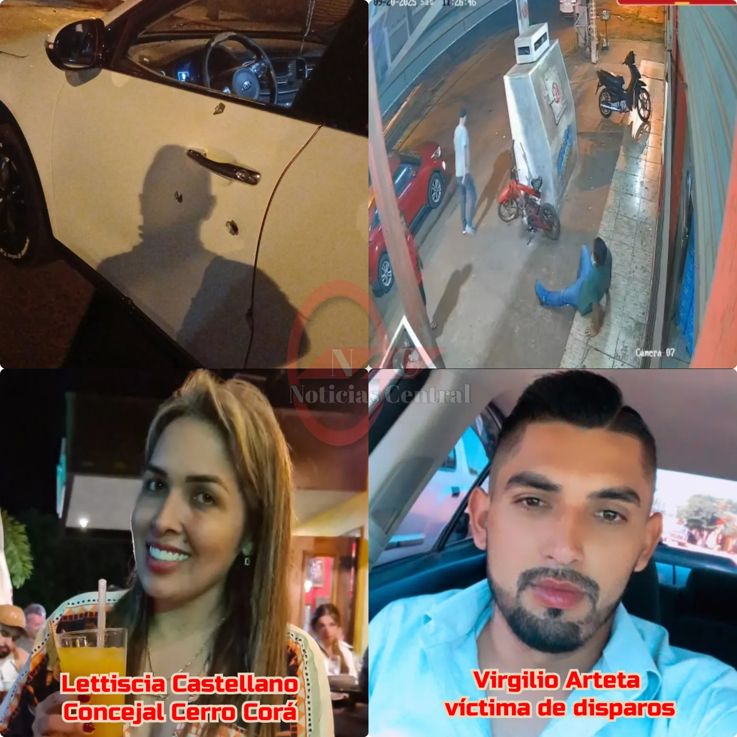 Concejal de Cerro Corá vinculada a un atentado en Pedro Juan Caballero