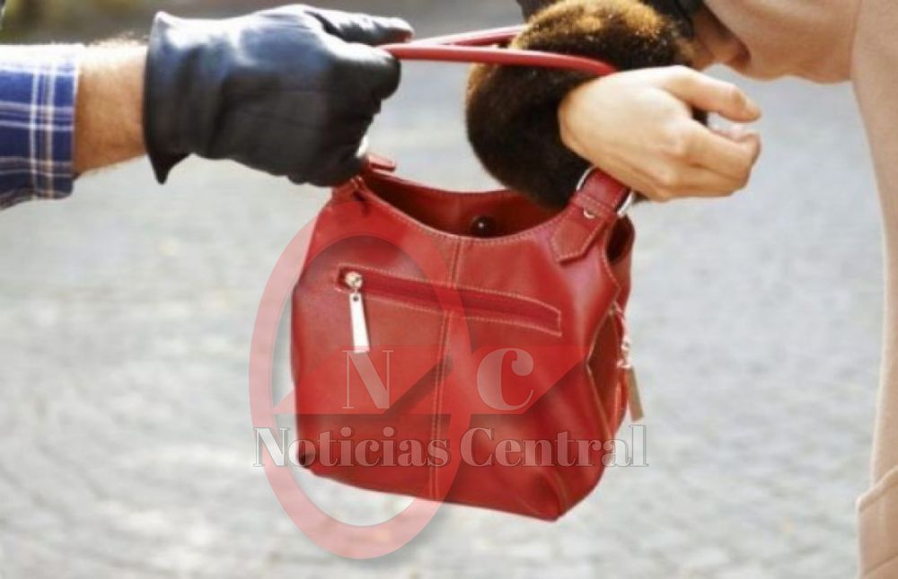 Mujer sufrió despojo en plena vía pública