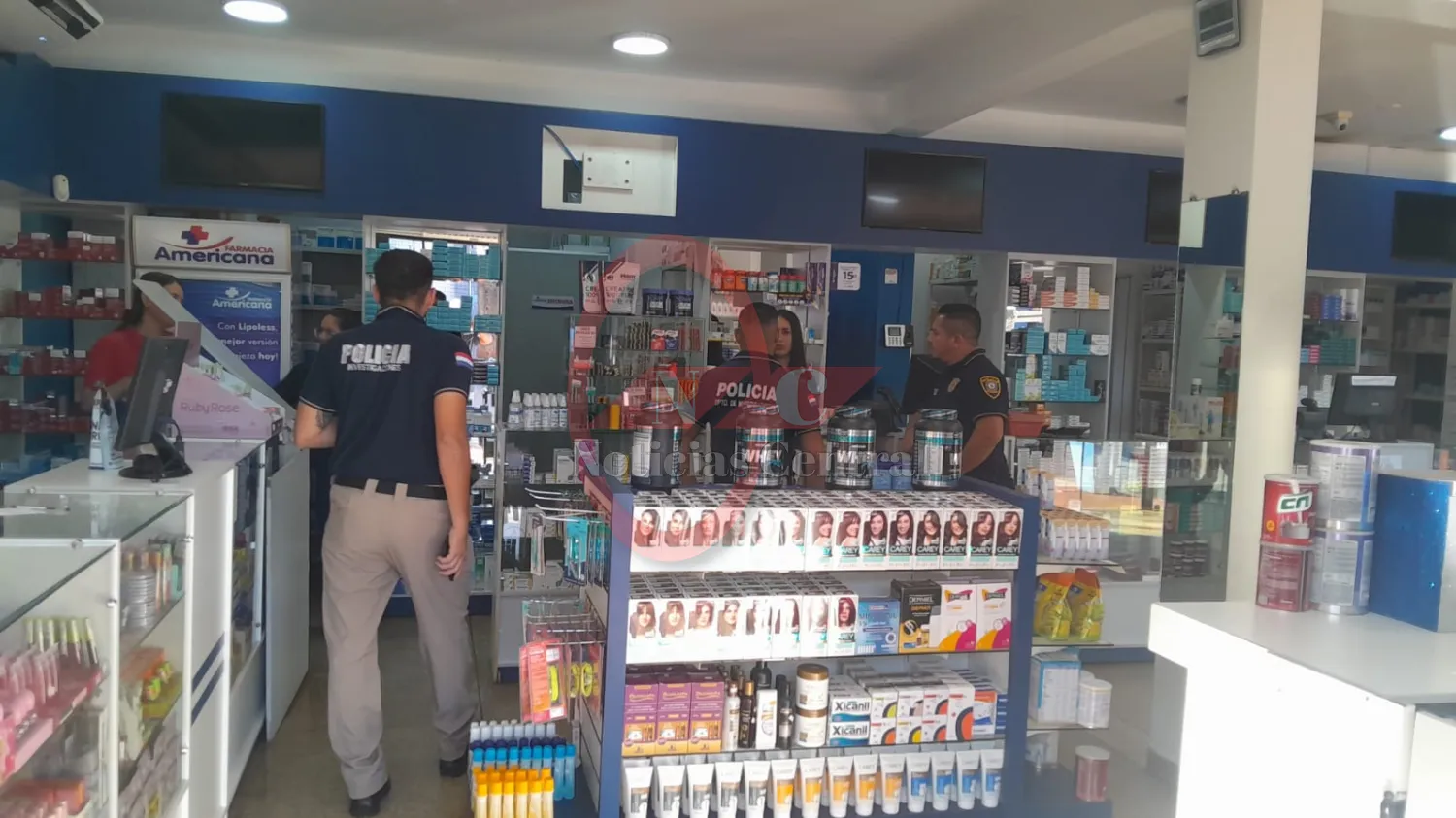 Asalto a farmacia en Pedro Juan Caballero deja un botín millonario que supera los 95 millones de guaraníes