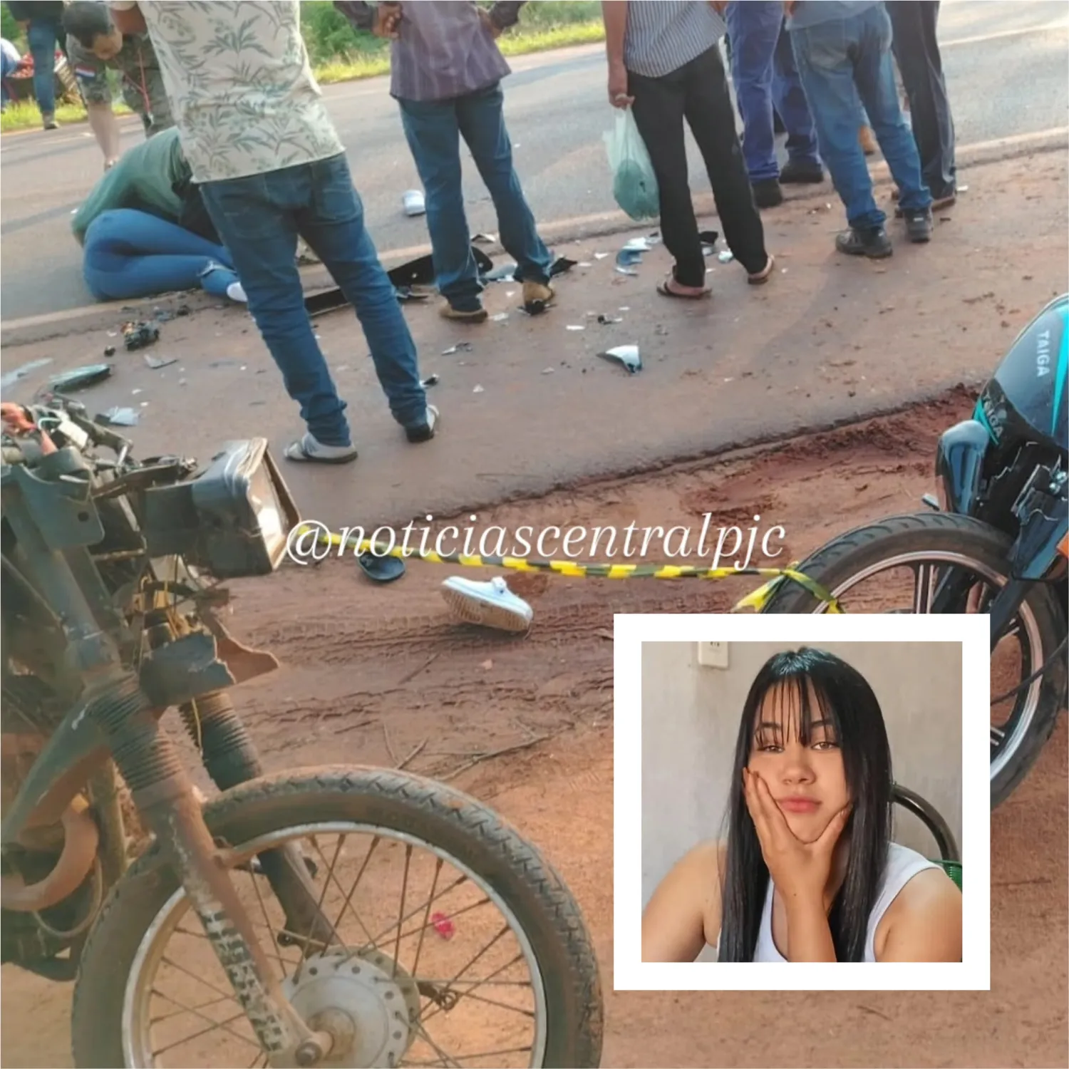 Tragedia en Santa Rosa del Aguaray: joven fallece en accidente de tránsito