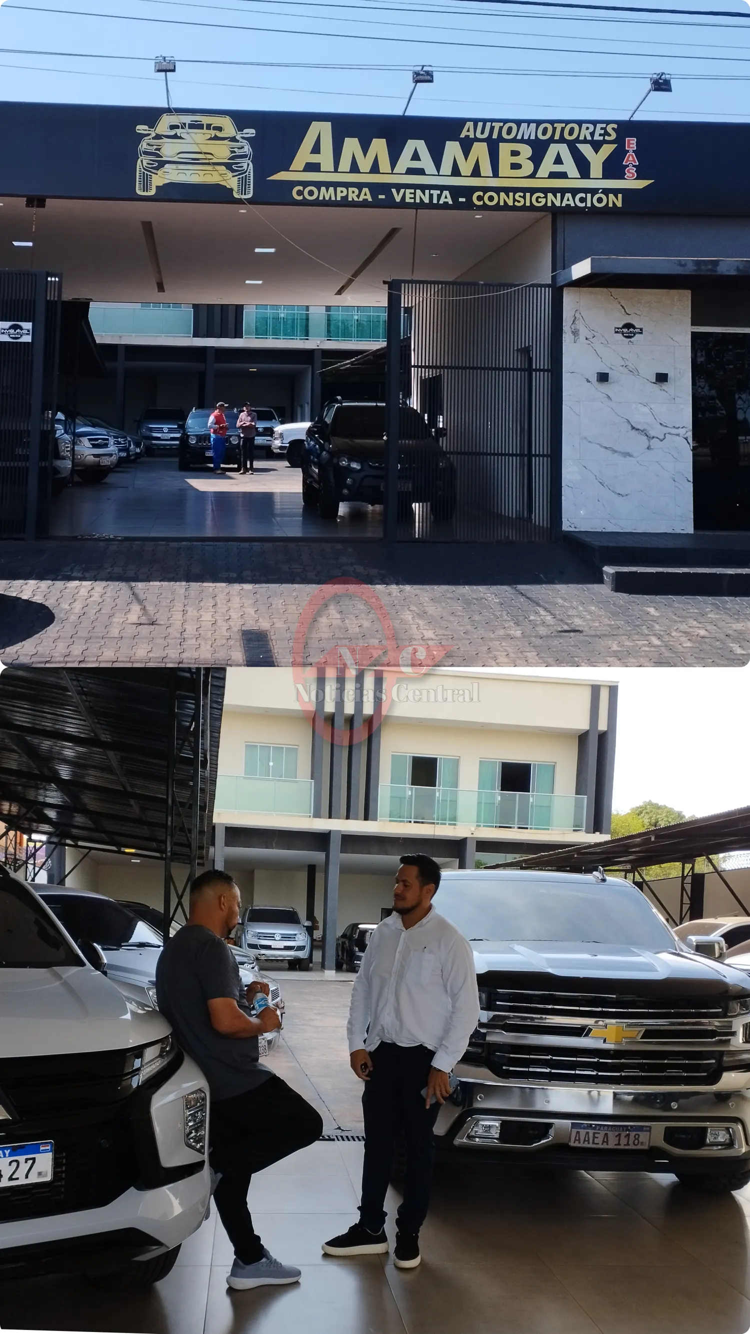 Amambay Automotores niega vinculación con venta irregular de vehículos