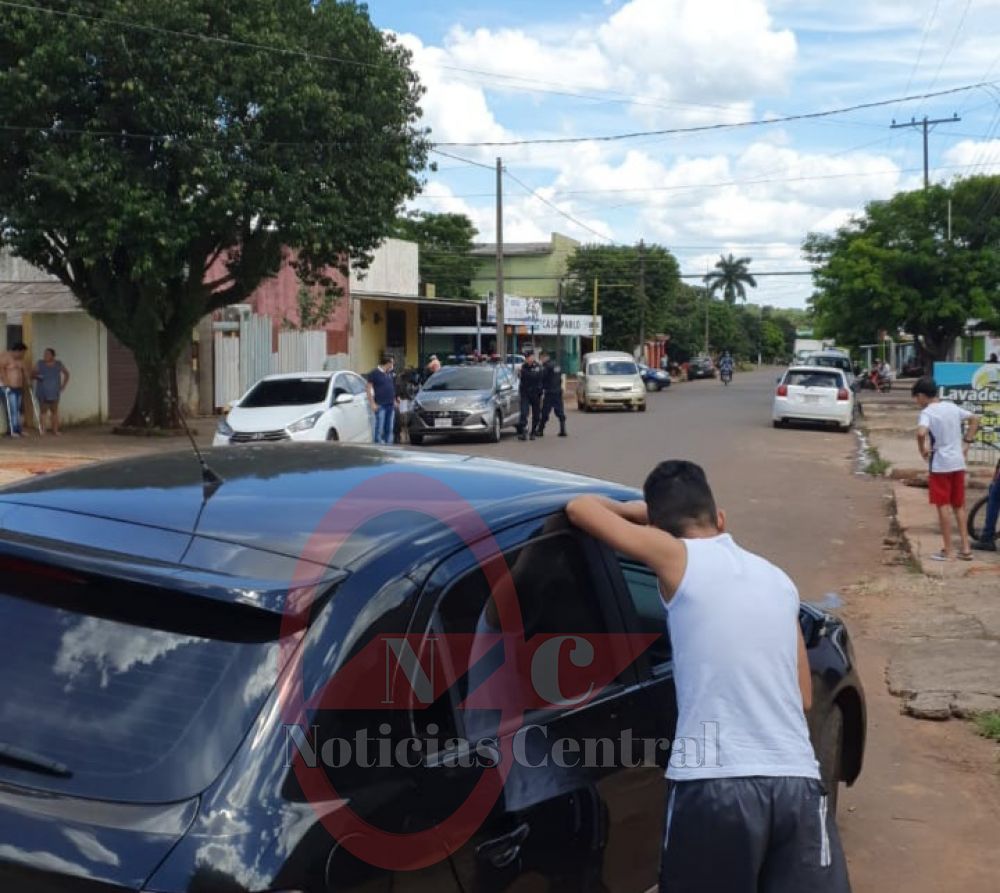 En confusa balacera un joven resultó herido 