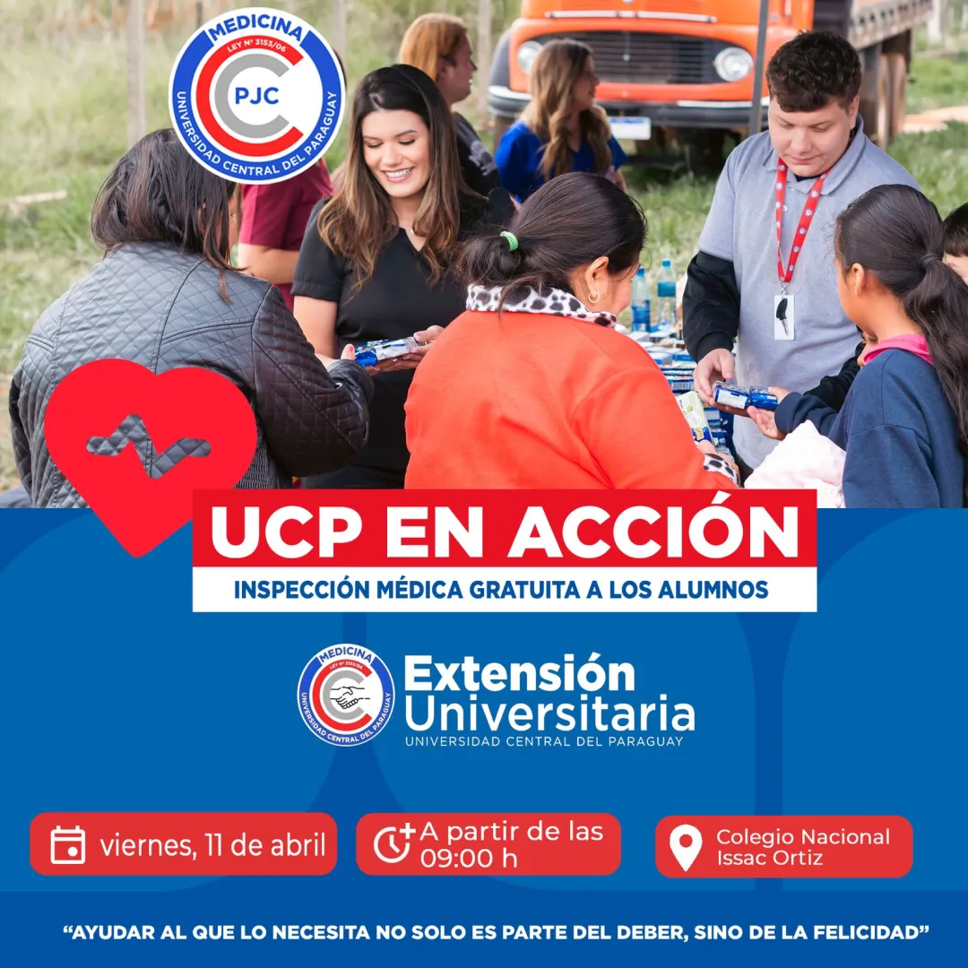 Atención médica gratuita de la UCP llega esta vez al distrito de Zanja Pytã