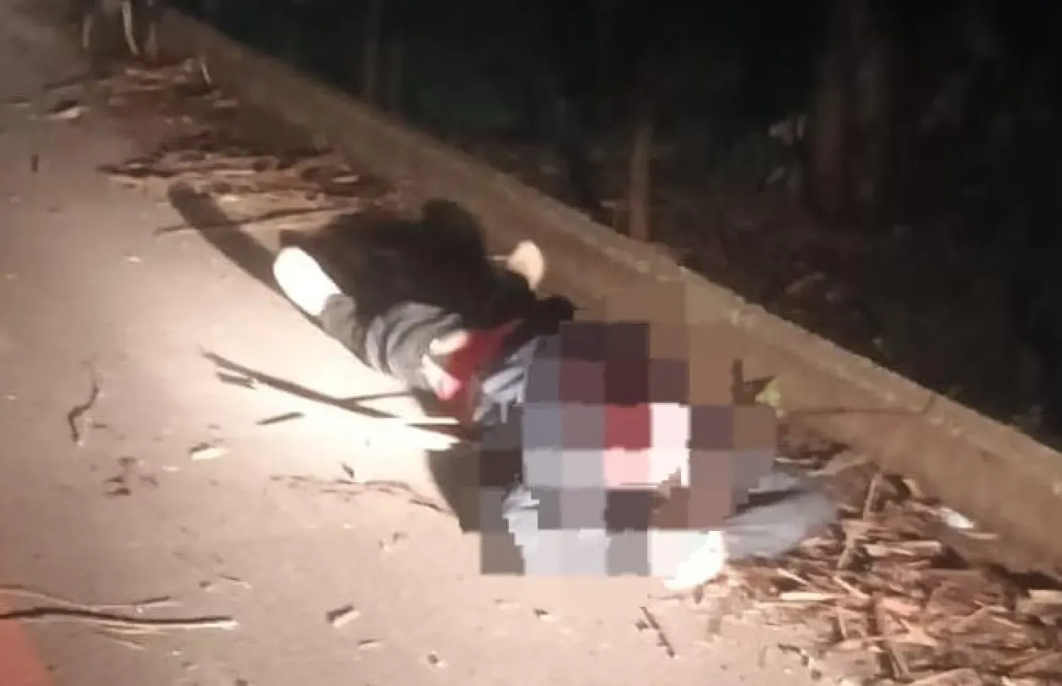 Encuentran cuerpo esposado en Ponta Porã, frontera con Paraguay