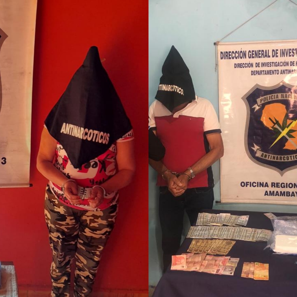 Detienen a dos presuntos microtráficantes en Pedro Juan Caballero