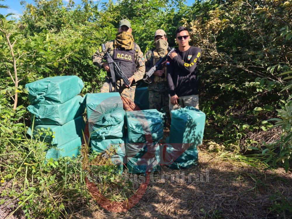 Decomisan unos 1.400 kilos de cocaína en el Chaco