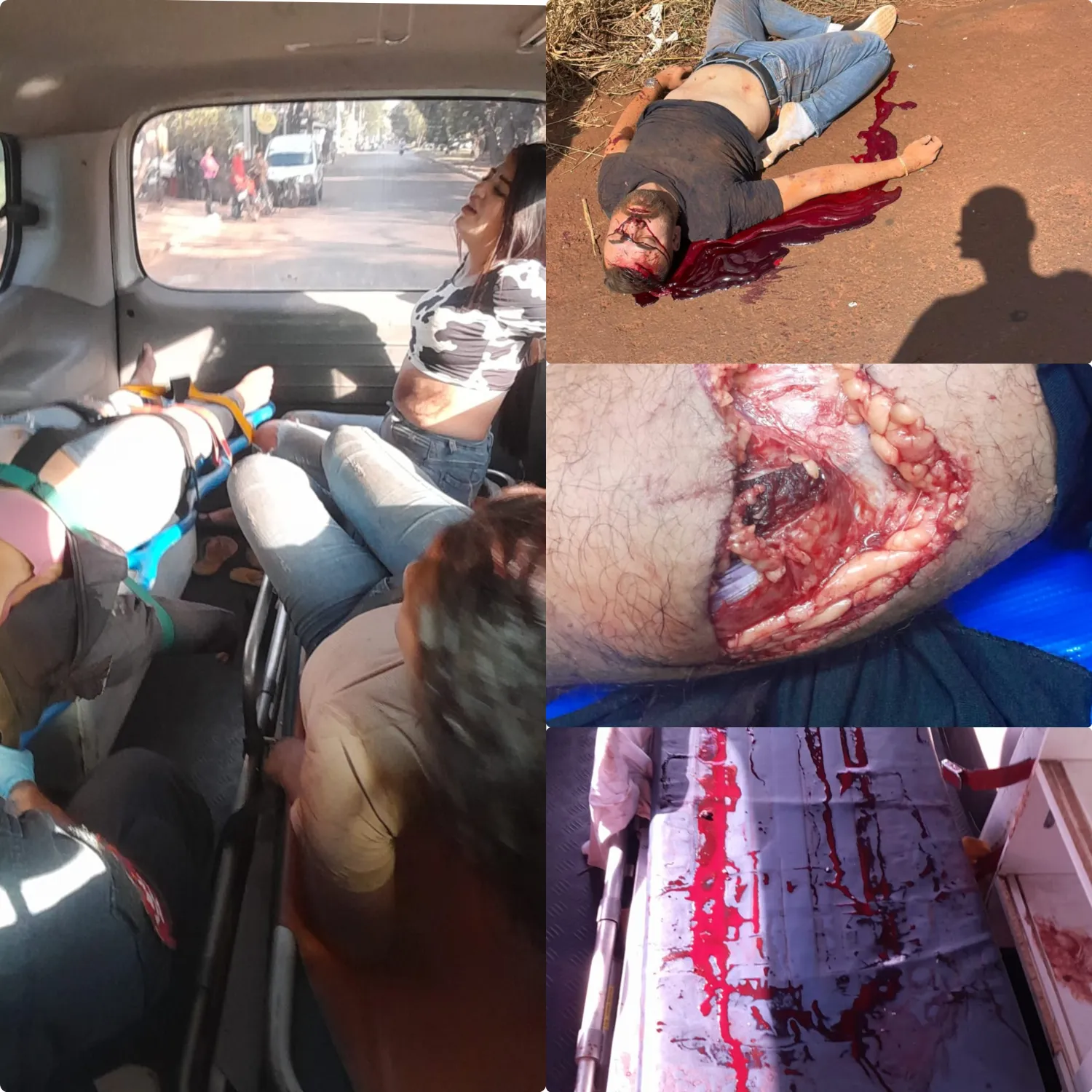 Doce accidentes en un día en Pedro Juan Caballero: calor y alcohol disparan la cifra de víctimas