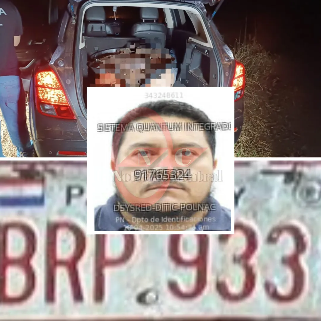 Hallan muerto a ciudadano paraguayo en el maletero de un vehículo en Ponta Porã