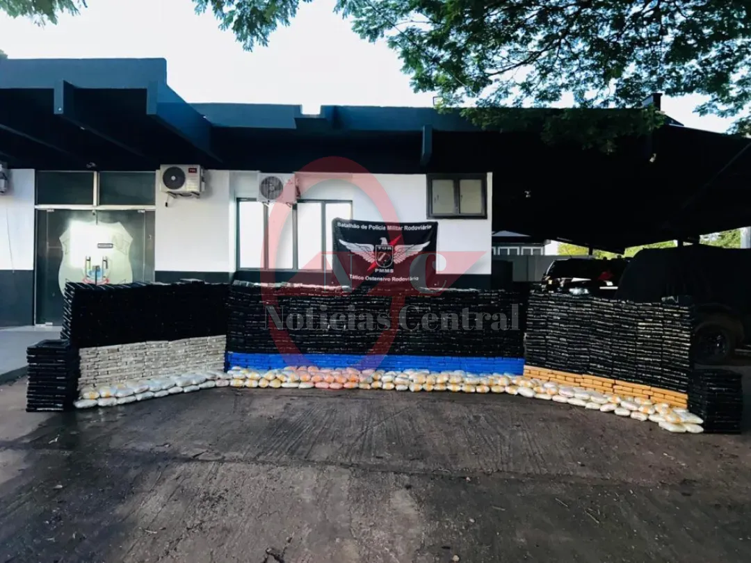 Pareja es detenida en Ponta Porã con más de 1.600 kilos de marihuana