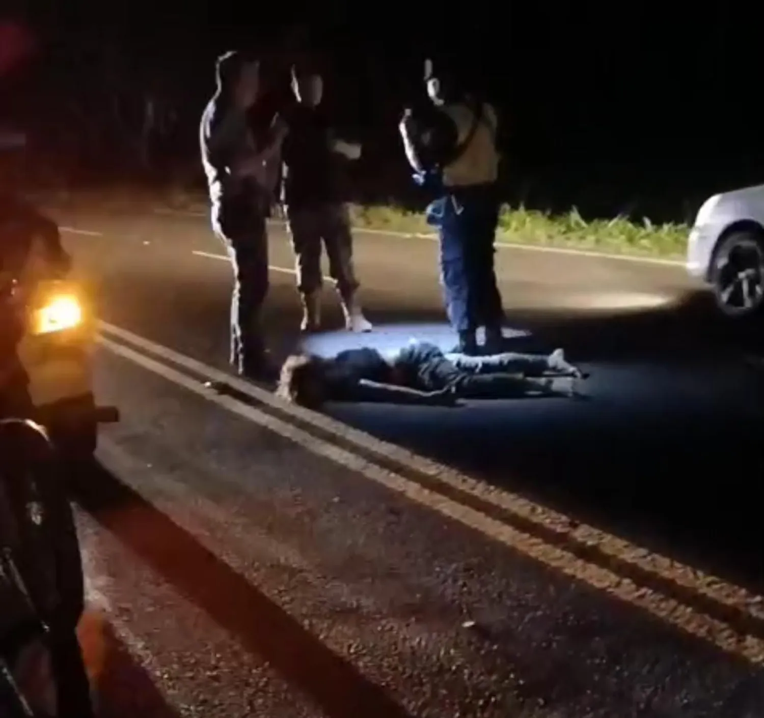 Motociclista pierde la vida tras ser atropellado por una camioneta conducida por un policía en Cerro Corá
