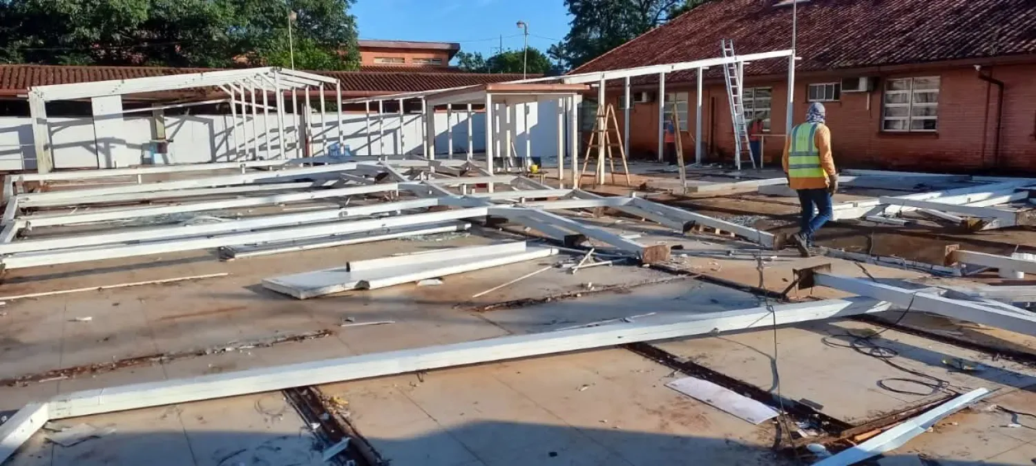 Avanza la construcción de la nueva torre quirúrgica del Hospital Regional de Pedro Juan Caballero