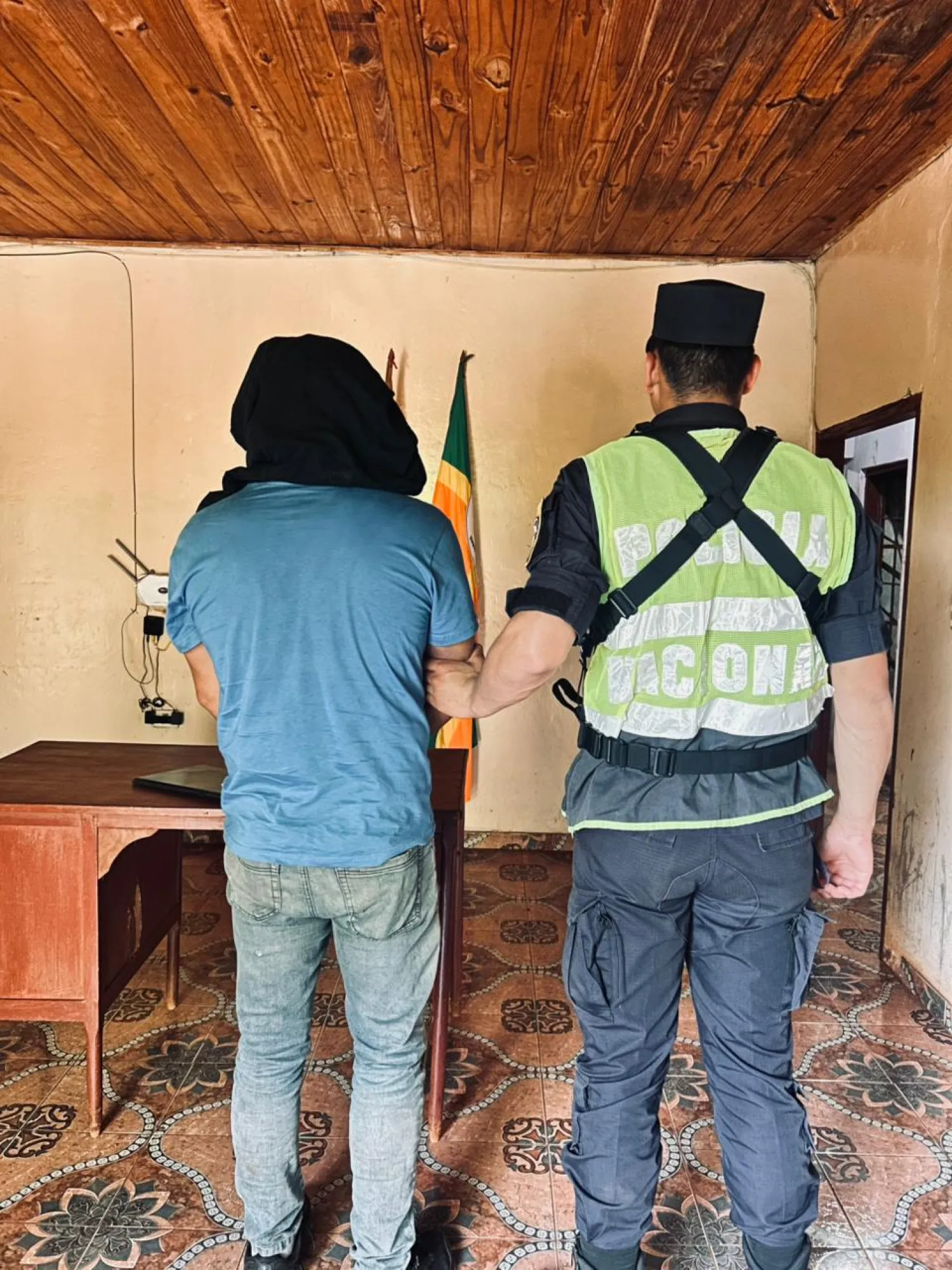 Capataz simuló asalto y fue detenido en Carlos Antonio López