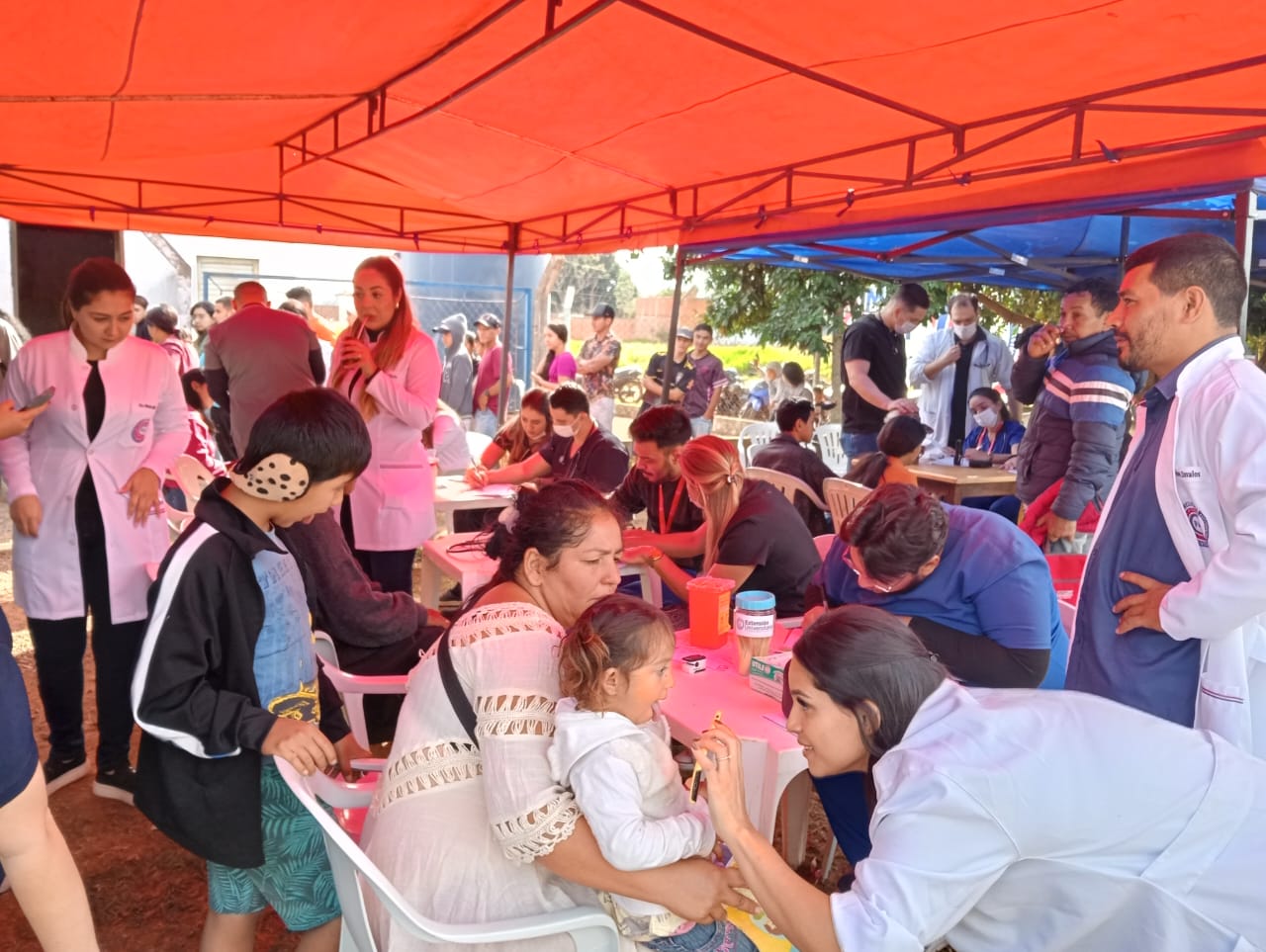 UCP en Acción éxito total en Villa Guillermina