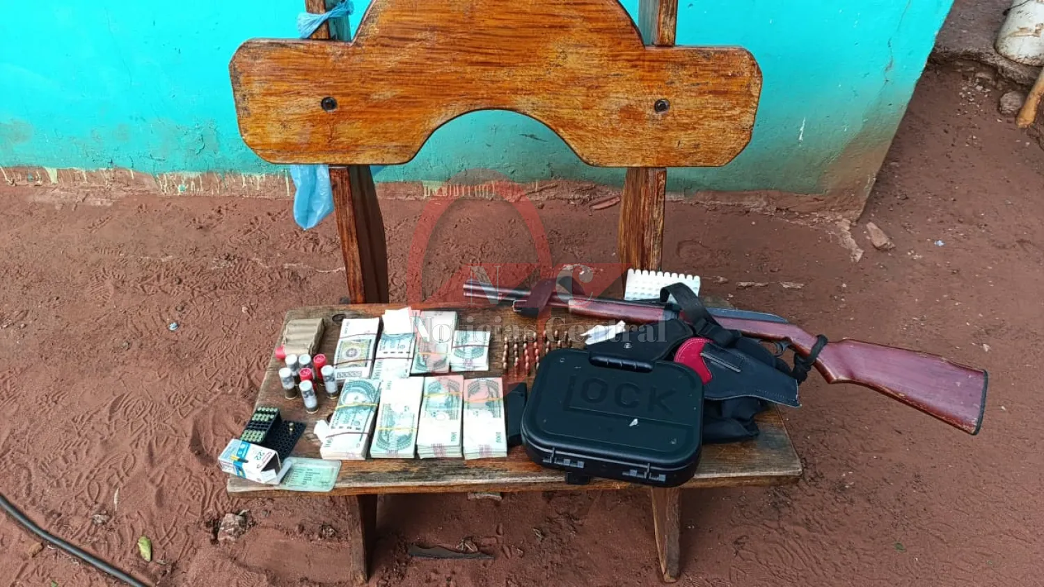 Allanamientos en Amambay por homicidios en PJC: un detenido y armas incautadas