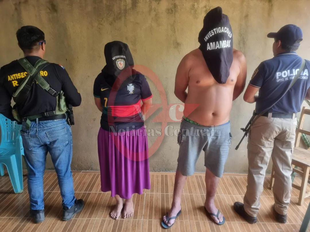 Detienen a una pareja por secuestro exprés de un carnicero en Capitán Bado