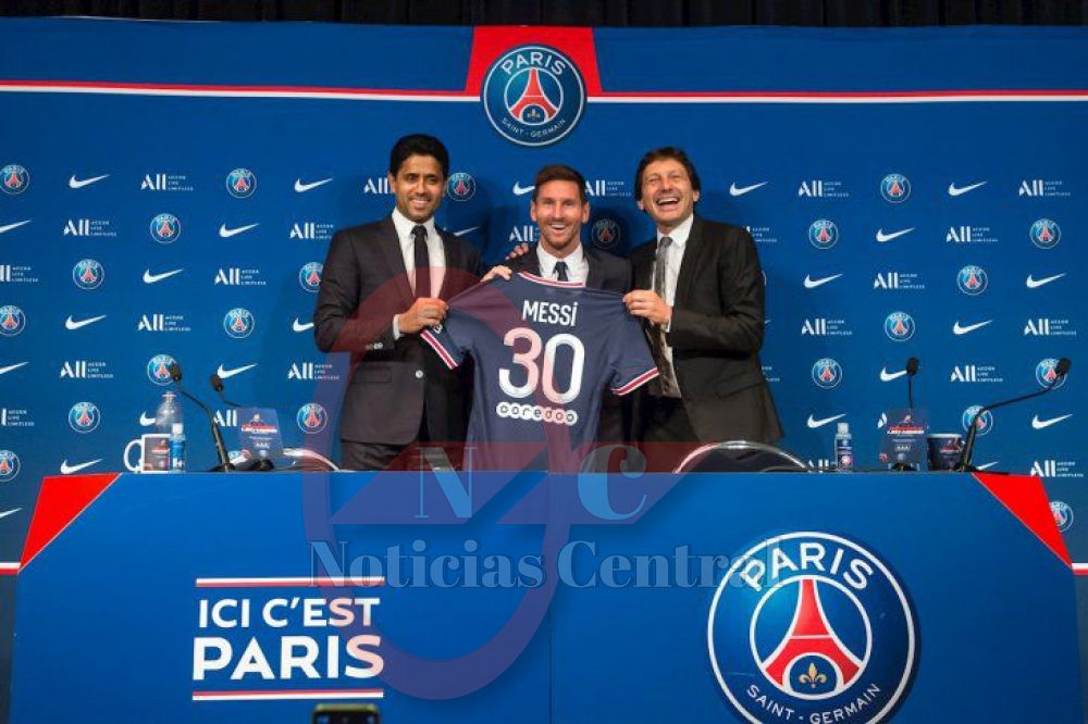 Messi: "Nada más llegar la felicidad de estar acá es enorme"