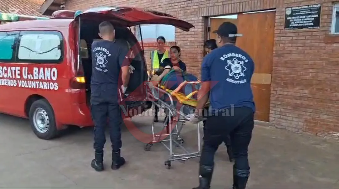 PJC: Universitaria en grave estado tras sufrir un accidente rutero cuando retornaba a su casa