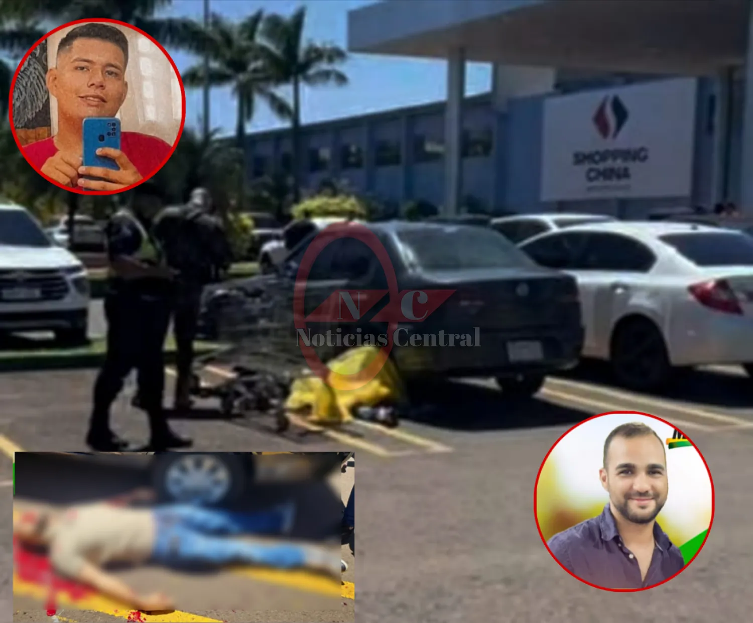 Homicidio en Shopping China: Un solo sicario asesinó a político brasileño e hirió a su secretario