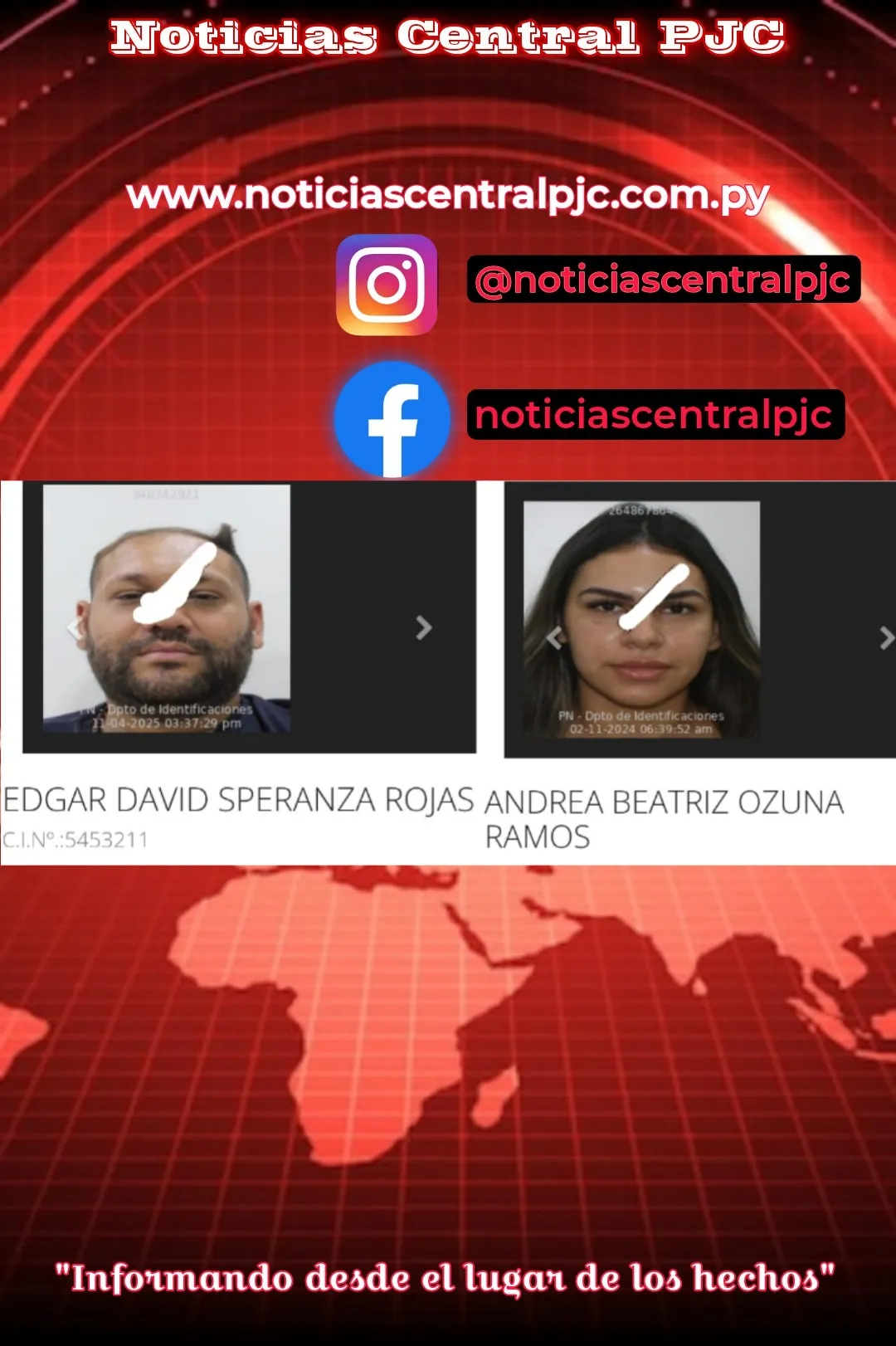 Pedro Juan Caballero: Hombre irrumpe en casa de su ex pareja, la golpea brutalmente, la rapta y luego se suicida