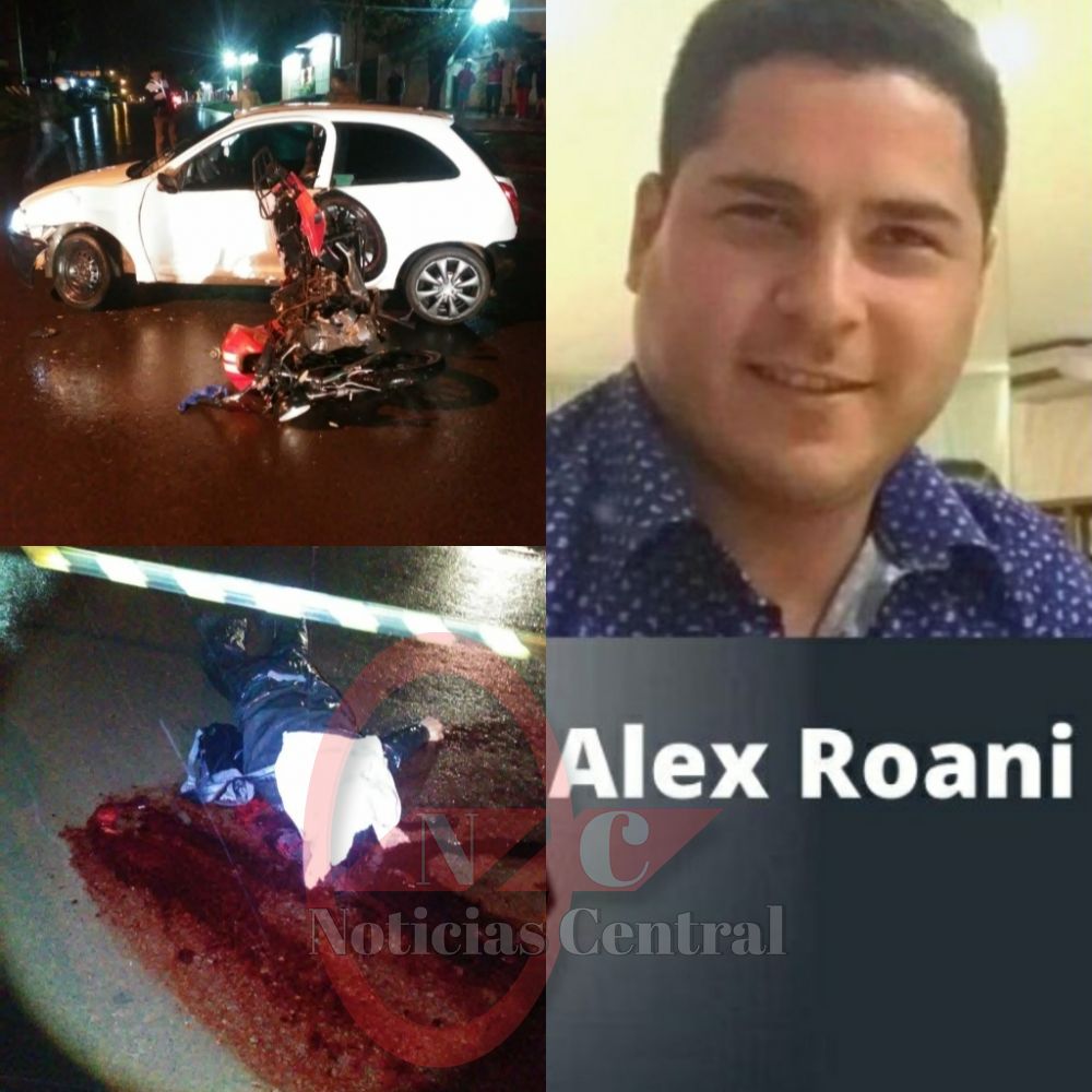 Cobarde se da a la fuga tras embestir contra motociclista 