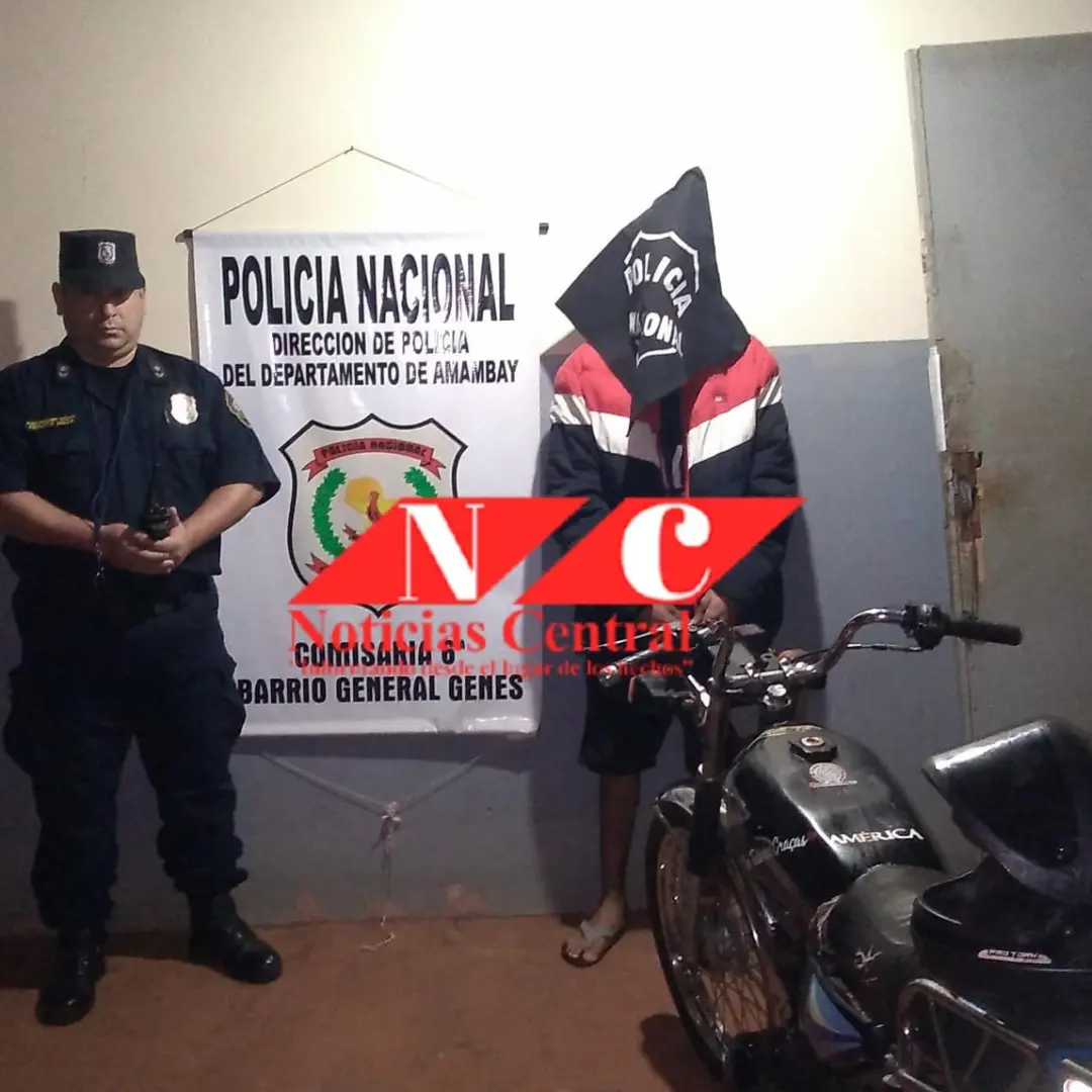 "Ganador del sorteo": Detenido por ocasionar ruidos molestos con una moto