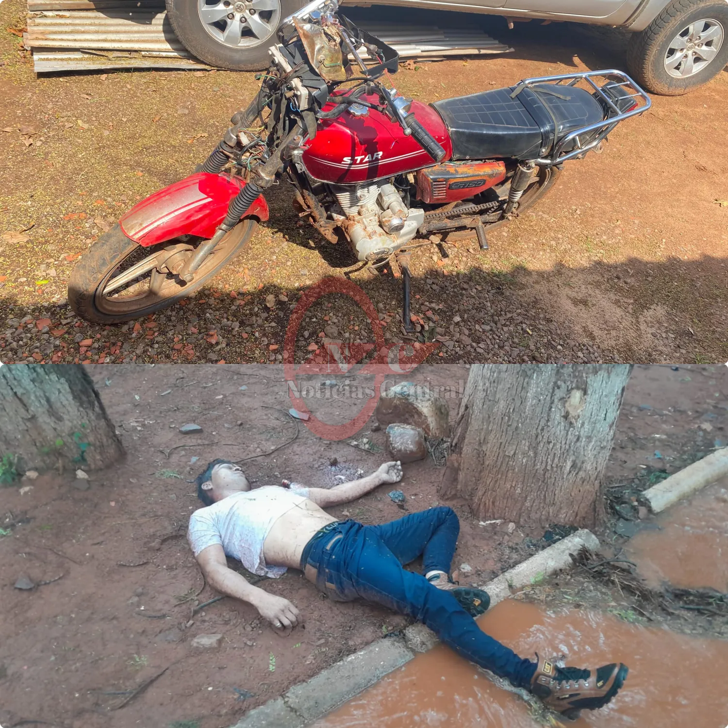 Hallan motocicleta vinculada a hombre hallado muerto en la fracción Mangal