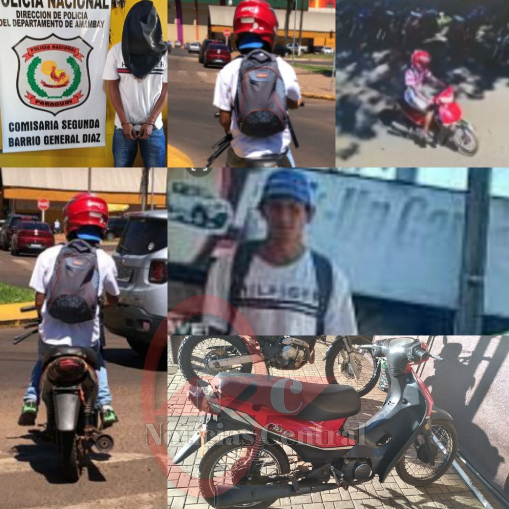 Detenido por robar una moto en Ponta Porã 