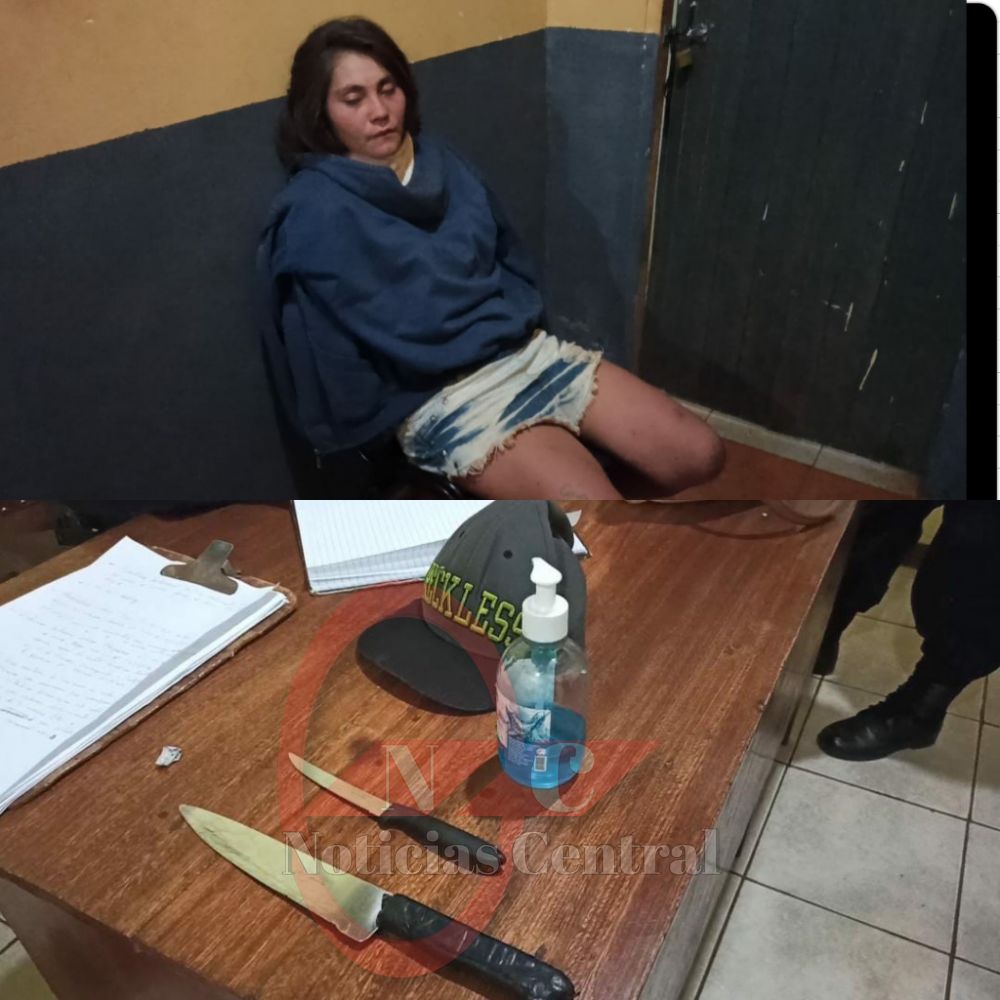 Mujer asaltante es detenida cuando realizaba un robo con su pareja 